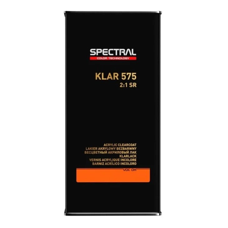 Лак безбарвний Spectral Klar 575 SR 2+1 5,0 л + затверджувач Н6125 2,5л